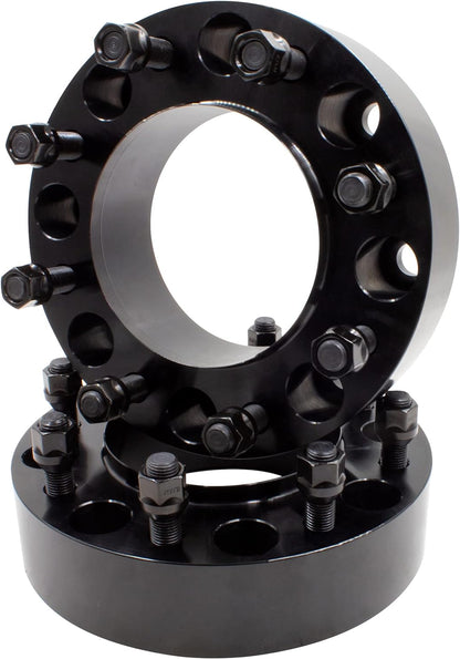 Adaptateurs d'entretoises de roues 8x210, pour Chevy Silverado et GMC Sierra Dually 2011 et plus récent, 2 pouces d'épaisseur, alésage central de 155mm, 14x1, 5