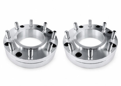 7x150 To 8x170 Hub Centric Wheel Adapters 2 Inch 14x1.5 Studs Fits 7 Lug Ford F-150 HD or F-250 LD Lobo 14x2 lug nuts for installation