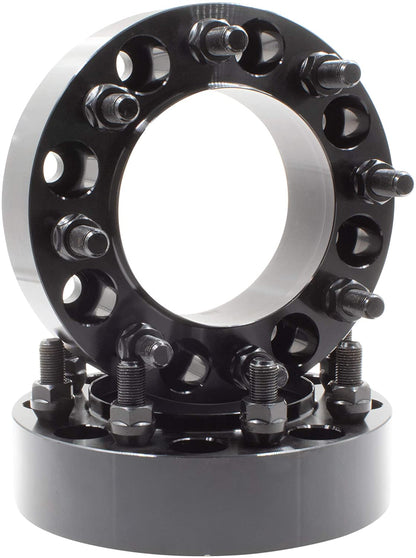 Adaptateurs d'entretoises de roues 8x210, pour Chevy Silverado et GMC Sierra Dually 2011 et plus récent, 2 pouces d'épaisseur, alésage central de 155mm, 14x1, 5