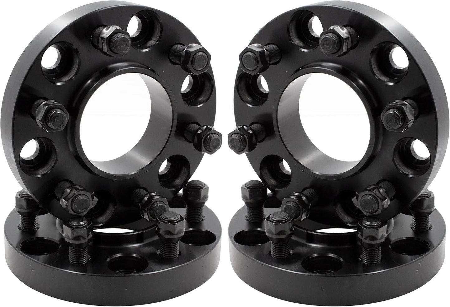 6x5.5 Toyota Wheel Spacers 6x139.7 1 to 3 Inch Thickness In Stock! 12x1.5 Studs Fits 6 Lug Toyota Trucks & SUVs