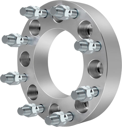 Entretoises d'adaptateurs de roue 8X6,5 à 8X180 | Goujons 14X1,5 de 1,5 pouce ou 38 mm d'épaisseur | 8X165.1 à 8X180 permet les jantes de roues Chevy GMC plus récentes sur les anciens camions Chevy GMC 8 Lug