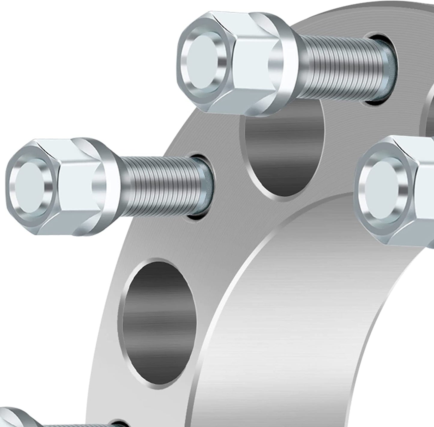 8X6.5 To 8X170 Wheel Adapters 2" Inch or 50mm Thick 9/16 Lugs Fits Dodge Ford 4pc