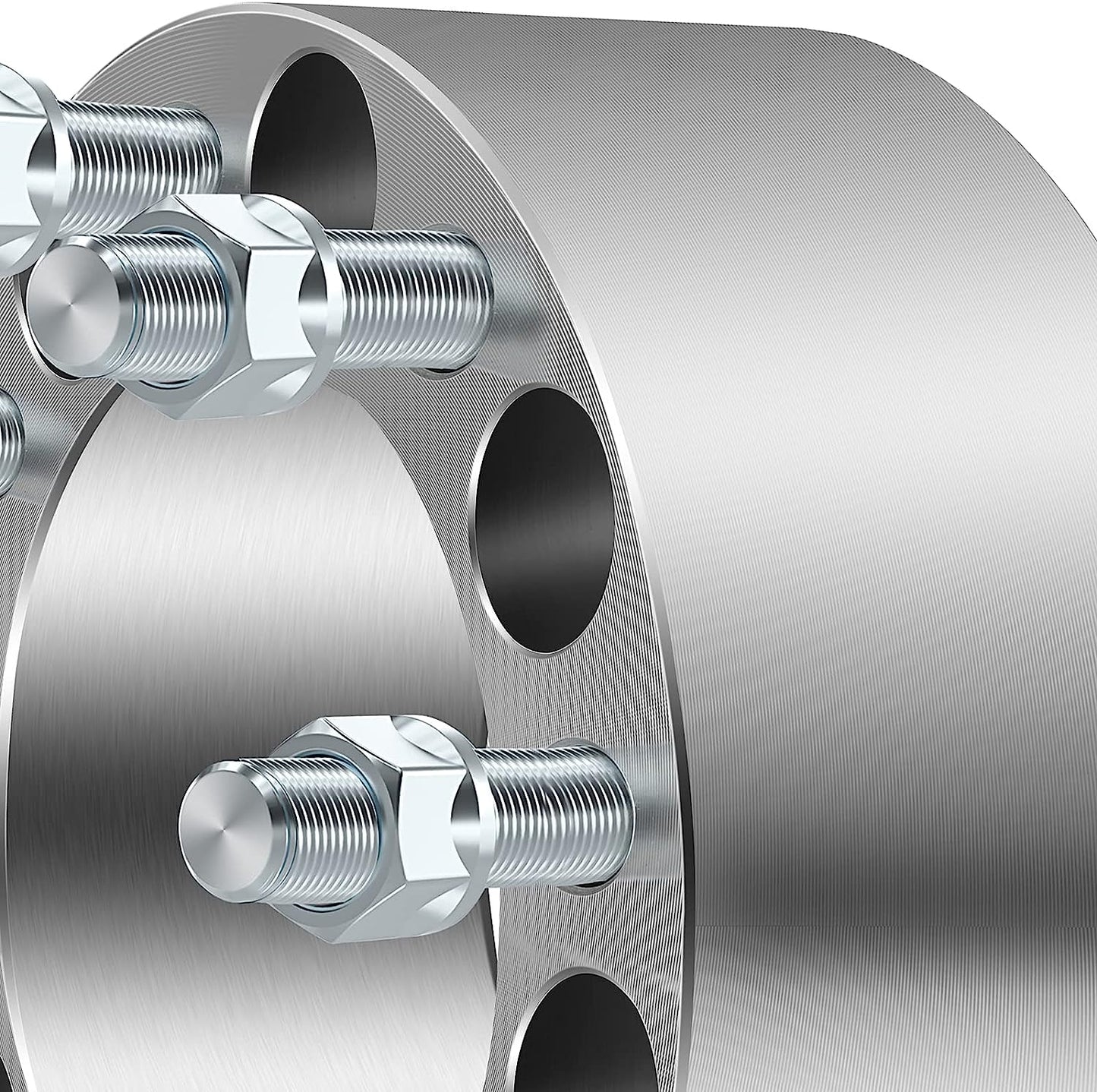 Les adaptateurs de roue centrés sur le moyeu 8x200 à 8x170 permettent au Ford F-350 Dually d'utiliser des jantes/roues Super Duty F-250 F-350 de 3 pouces d'épaisseur, des goujons de 14x1,5 de 142 mm à 125 mm Hubcentic et Wheel Centric