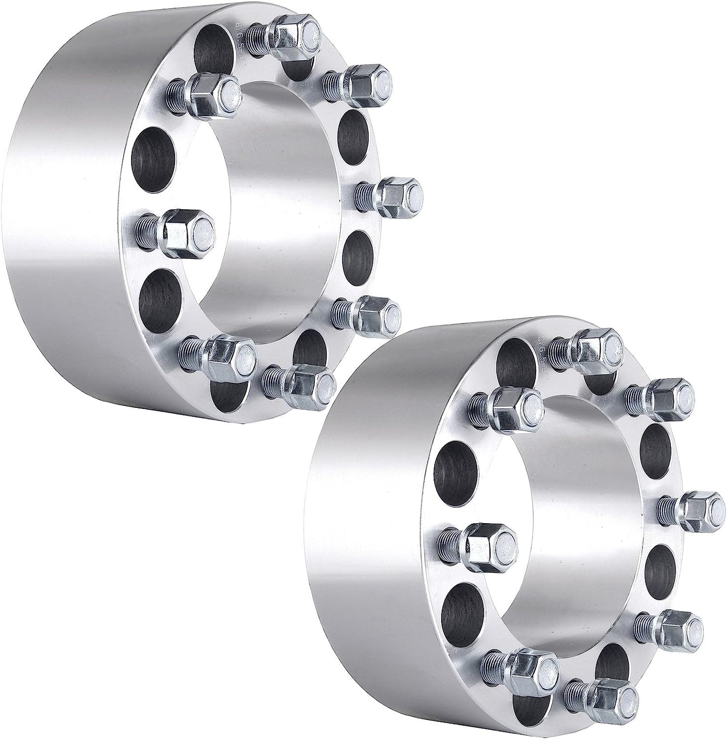 8X170 WHEEL SPACERS FOR FORD F-250 F-350 SUPERDUTY EXCURSION 1-3 INCHES IN STOCK! FORD 8 LUG SPACERS ADAPTERS 2pc