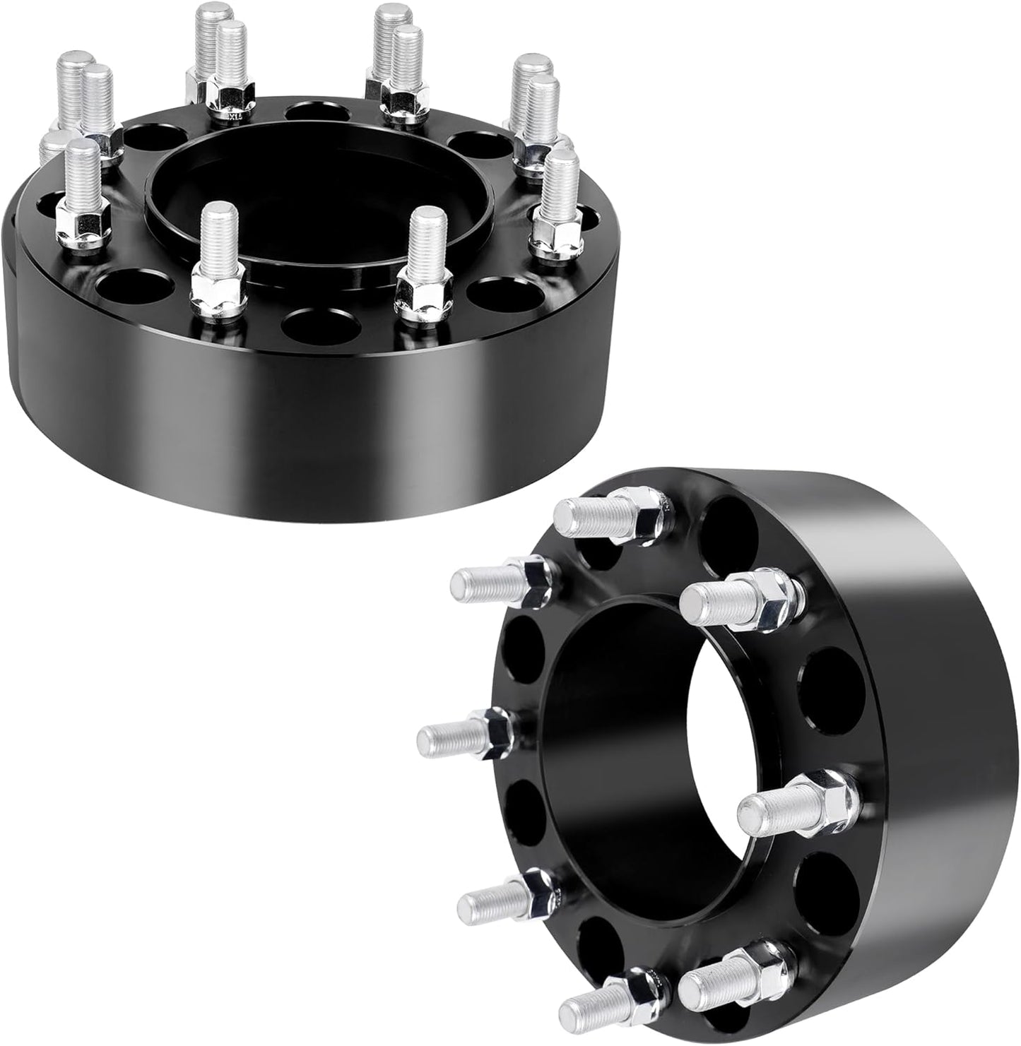 (4) Entretoises de roue 8 x 180 pour Chevy Silverado 2500 3500 HD GMC Sierra 7,6 cm d'épaisseur 14 x 1,5, convient à tous les camions Chevy GMC HD 2011 et plus récents à 8 cosses.