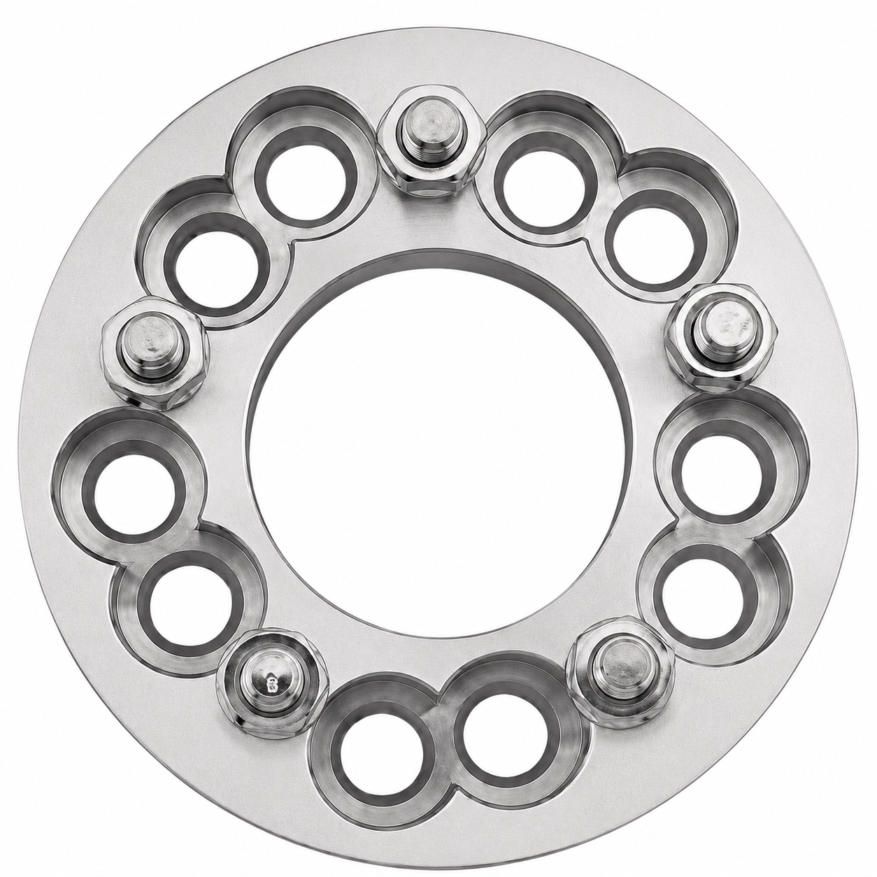4 adaptateurs de roue entretoises 5X100 ou 5X4,25 à 5X4,75 1,25" pouces d'épaisseur 12X1,5 goujons
