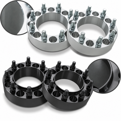 Espaciadores de ruedas centrados en bujes 8X170 para camionetas Ford F-250 F-350 Superduty Excursion | Para espaciado de ruedas OEM