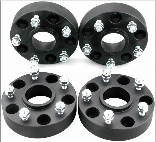 5X4.5 to 5x5 Hub Centric Wheel Adapters 1.25" Inch  5x114.3 to 5x127 71.5cb 14x1.5 Use New Jeep JL JK Wheels On TJ YJ 4pc