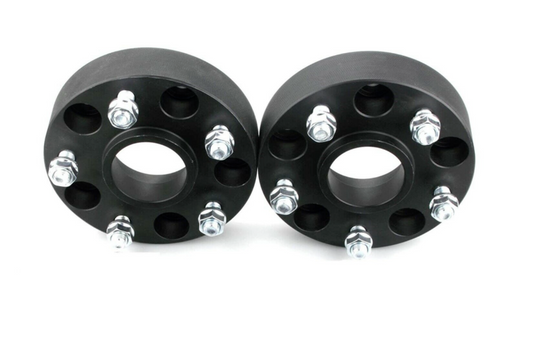 5X4.5 to 5x5 Hub Centric Wheel Adapters 1.25" Inch  5x114.3 to 5x127 71.5cb 14x1.5 Use New Jeep JL JK Wheels On TJ YJ 2pc