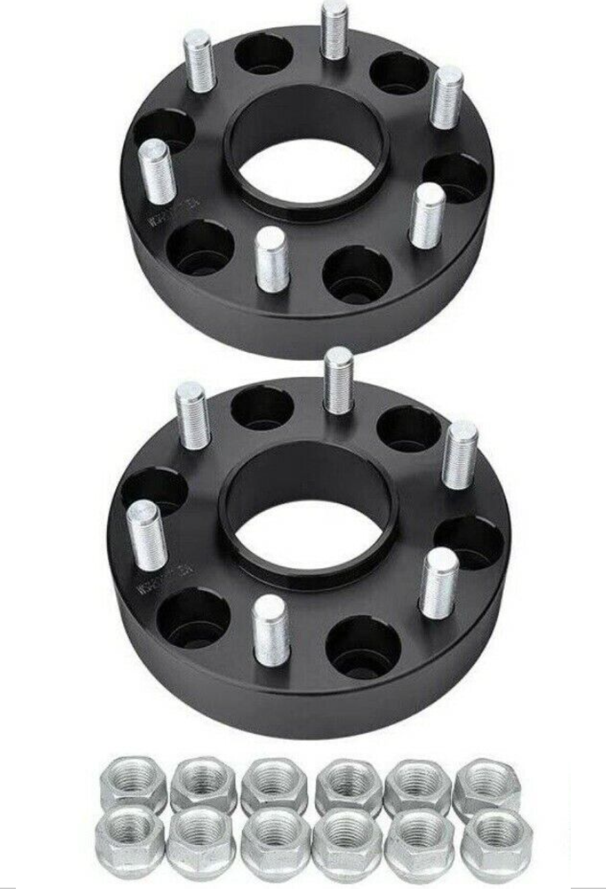 Entretoises/adaptateurs de roue centrés sur le moyeu Ford Bronco 2021-2024 | 6X5,5 ou 6x139,7 | 38 mm, 1,5" ou 2" pouces | CB de 93,1 mm