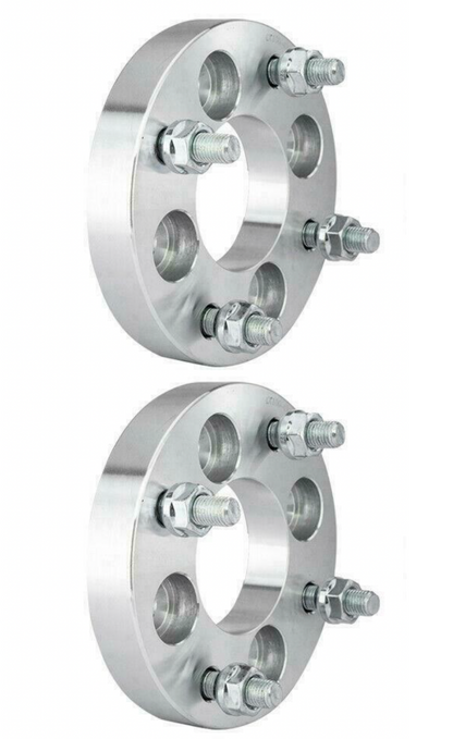 4 Wheel Spacers Adapters | 4X100 To 4 X 100 | 1.25 Thick | 4 Lug | 12X1.5 | 32Mm