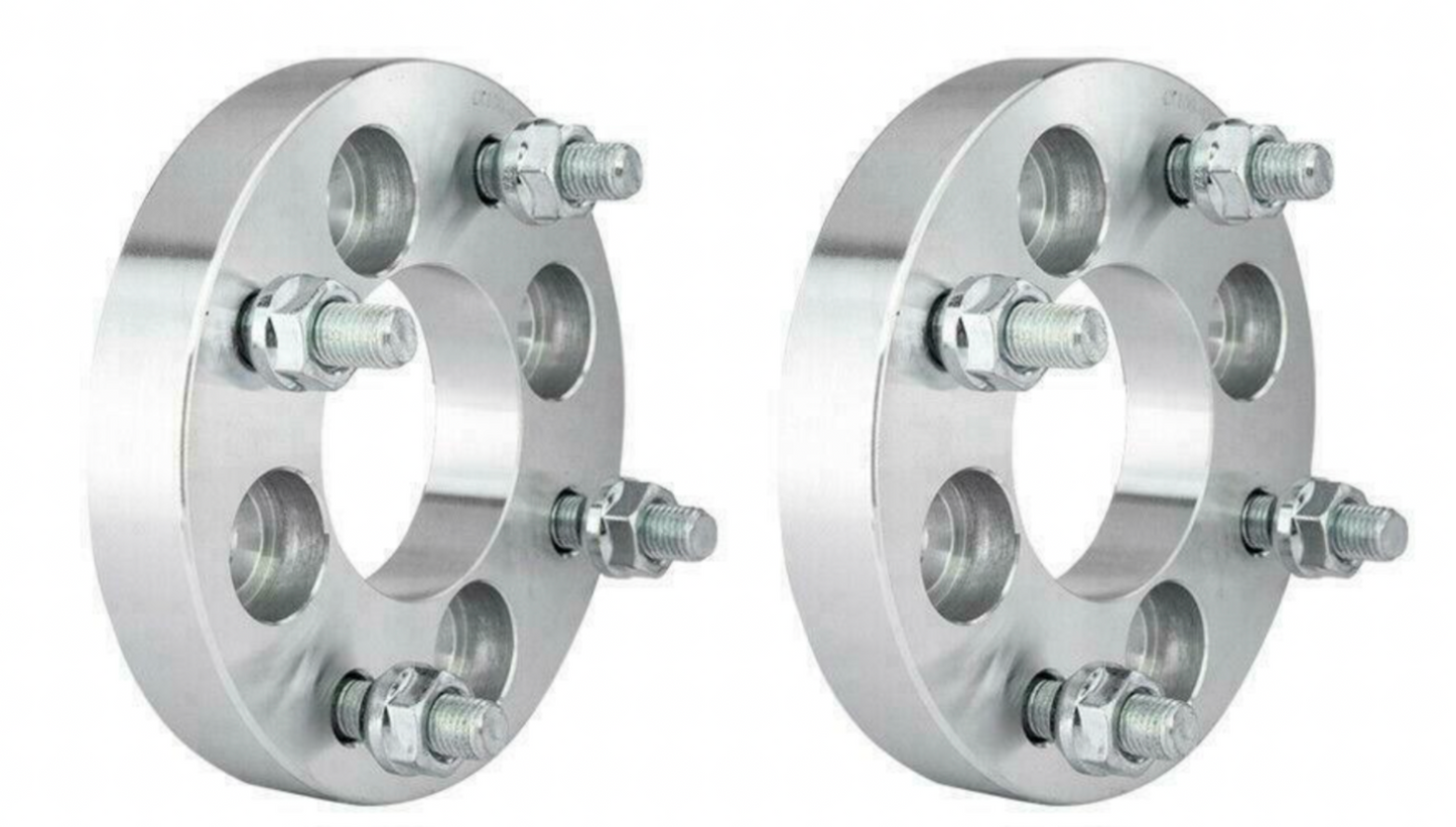 4 Wheel Spacers Adapters | 4X100 To 4 X 100 | 1.25 Thick | 4 Lug | 12X1.5 | 32Mm