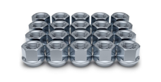 20X OPEN END LUG NUTS 7/16 | INSTALLATION LUG KIT 3/4 HEX | BULGE ACORN OPEN LUGS