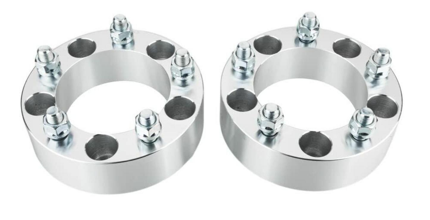 2 Wheel Spacers Adapters 5x4.75 Or 5x120.7 | 2 inch Thick | 7/16 Studs