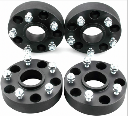 Espaciadores de rueda centrados en cubos de 5x4,25 (5x108) 1,25 pulgadas para Ford Fusion Escape Bronco Sport 12x1,5