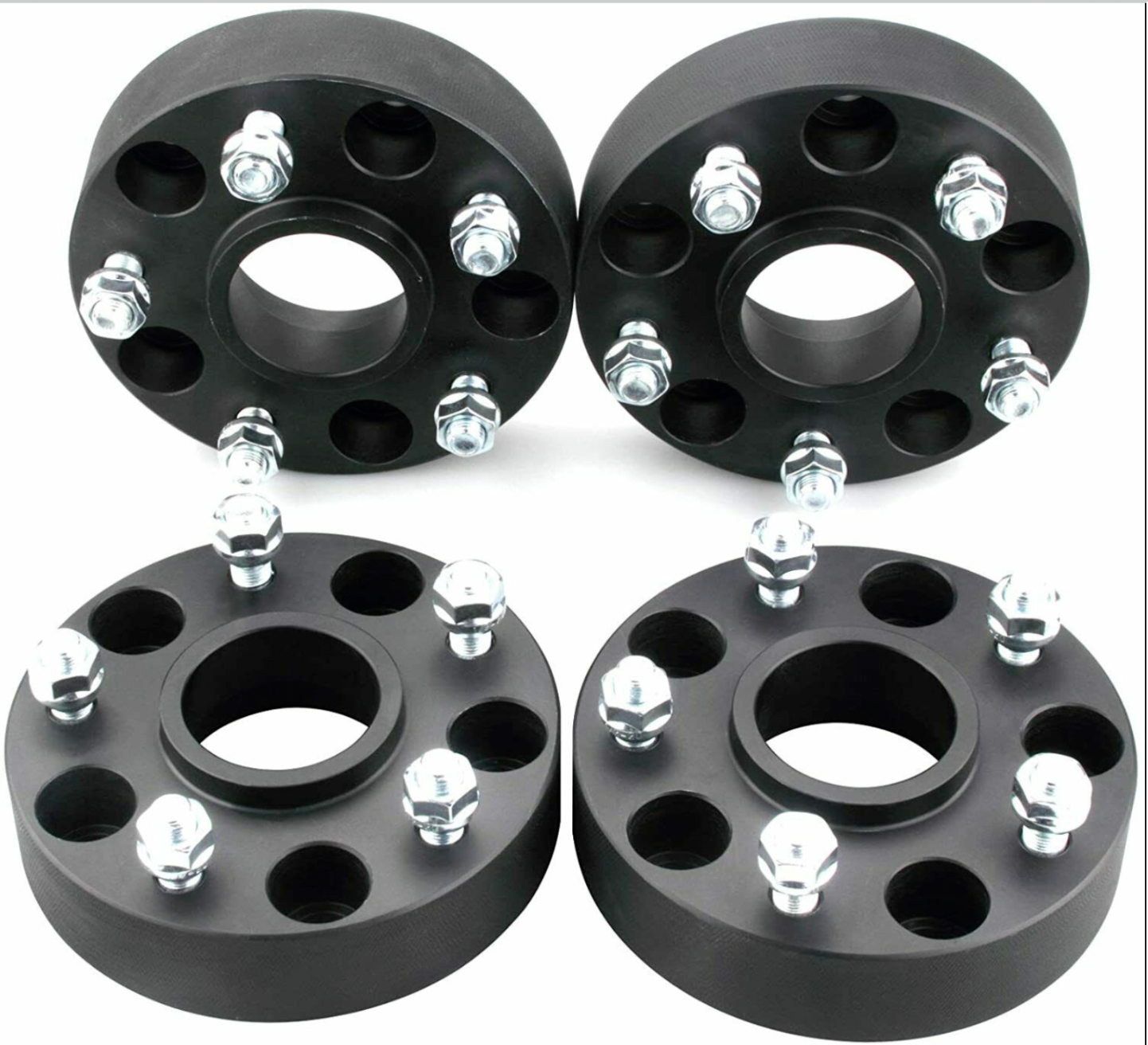 5x4.25 Hub Centric Wheel Spacers (5x108) 1.25" Inch For Lincoln Nautilus MKX 14x1.5