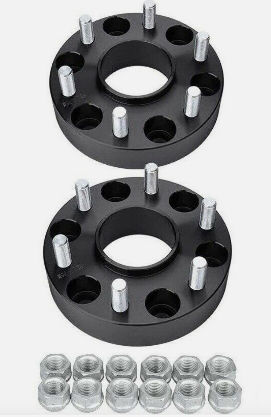 2 WHEEL SPACERS 6X135 1.5 INCH HUB CENTRIC FORD RAPTOR F150 EXPEDITION NAVIGATOR