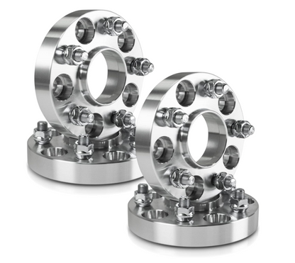 5x112 Hub Centric Wheel Spacers 25mm (1 inch) Thick For Mercedes Audi 14x1.5 Custom Made in the USA