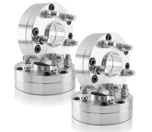 6x120 To 5x4.5 Hub Centric Wheel Spacer Adapters 12x1.5 Studs 2" Inch Thick | Use 5x114.3 Wheels On 6x4.75 Trucks