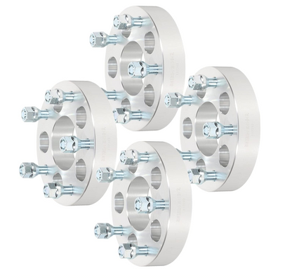 Espaciadores de rueda centrados en bujes Dodge de 5 x 5,5, también conocidos como pernos de 5 x 139,7, 14 x 1,5, orificio central de 77,8 mm | Compatible con Dodge Ram 1500 2012-2019.