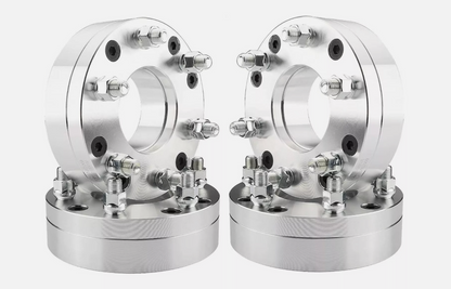 8x180 To 6x5.5 Wheel Adapter Spacers | 2 Inch Thick 14x1.5 Studs Use Chevy GMC Wheels On 8 Lug 2500 3500 Trucks!