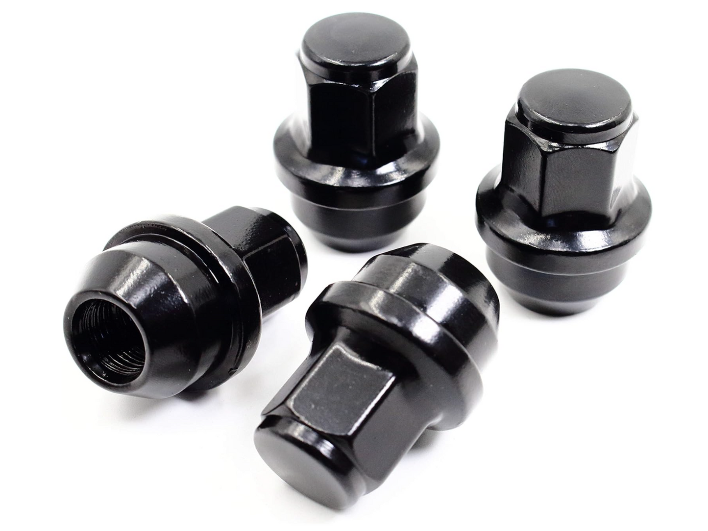 24 écrous de roue 14 x 1,5 noirs de rechange pour Ford F150 2015-2023
