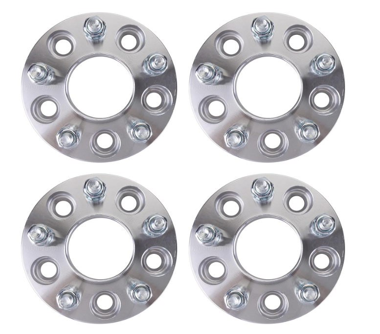 Adaptateurs de roue centrés sur moyeu Jeep 5X4,5 à 5X5, adaptent les roues Jeep Jk JL sur Tj Yj Kk Sj Xj Mj 5X114.3 à 5X127 1/2x20