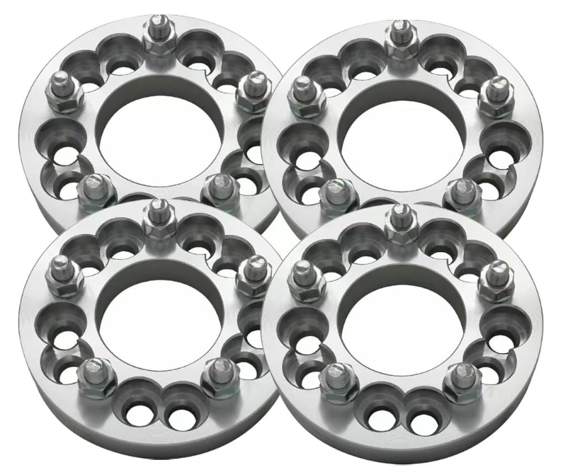 4 Wheel Adapters Spacers 5X100 Or 5X4.25 To 5X110 1.25" Inch Thick 12X1.5 Studs