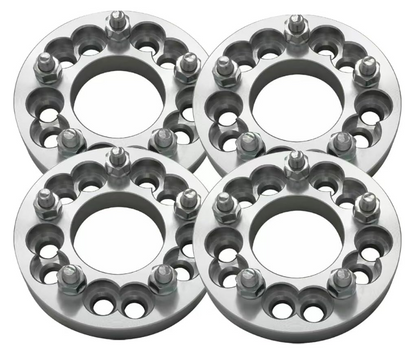 4 Wheel Adapters Spacers 5X100 Or 5X4.25 To 5X110 1.25" Inch Thick 12X1.5 Studs