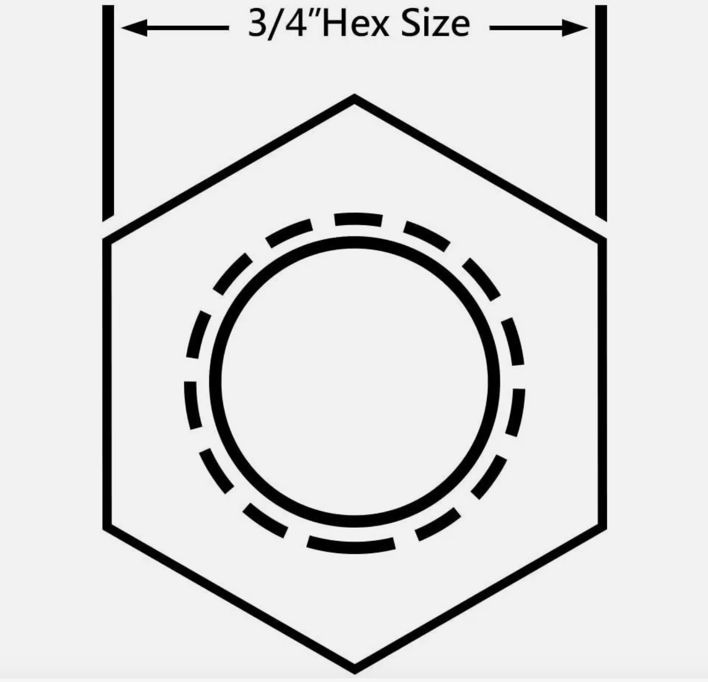 32 écrous de roue chromés pour camion Ford, filetage 9/16, 4,8 cm de haut | Convient à tous les F-250 F-350 de 1980 à 1998.