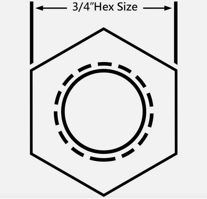 32 écrous de roue chromés pour camion Ford, filetage 9/16, 4,8 cm de haut | Convient à tous les F-250 F-350 de 1980 à 1998.