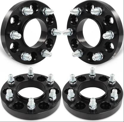 4 ENTRETOISES DE ROUES 6X135 HUBCENTRIC 14X1.5 FORD RAPTOR F150 EXPEDITION NAVIGATOR
