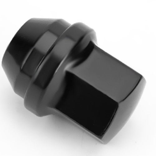 23 ÉCROUS DE CROIX NOIRS OEM JEEP | 1/2-20 | EXTRÉMITÉ FERMÉE 5X5, 5X4.5, 5X5.5 COSSES BULGE ACORN PLUS 3 COSSES SUPPLÉMENTAIRES POUR JEEP 5ÈME ROUE