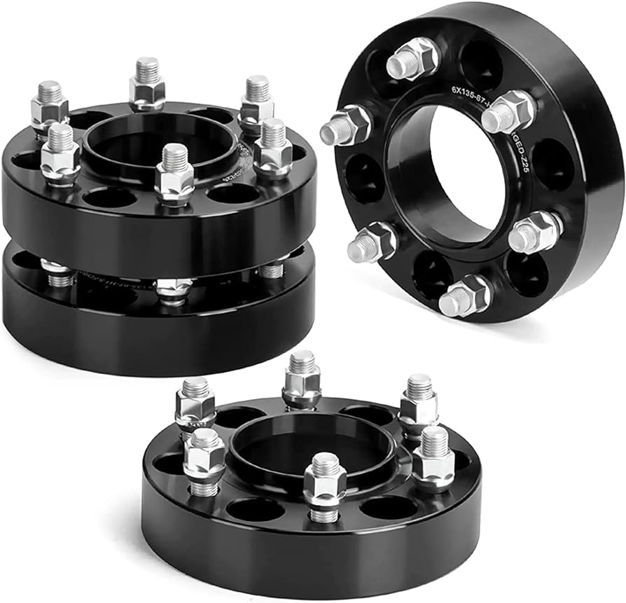 2 WHEEL SPACERS 6X135 2 INCH HUB CENTRIC FORD RAPTOR F150 EXPEDITION NAVIGATOR