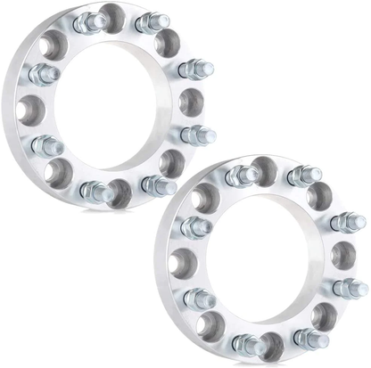 8X6.5 To 8X170 Wheel Adapters 2" Inch or 50mm Thick 9/16 Lugs Fits Dodge Ford 4pc