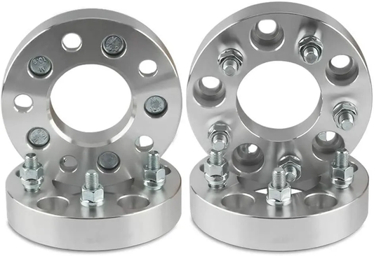 4 Wheel Adapters Spacers 5x100 to 5x108 1" Inch Thick 25MM Use 5x4.25 Wheels On 5x100 Car 12x1.5 Studs