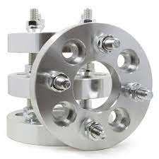 4 Wheel Spacers Adapters | 4X100 To 4X4.5 aka 4X100 To 4x114.3 Adapters | 1" Thick | 4 Lug | 12X1.5 | 25Mm