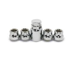 TOYOTA LUG NUTS KIT + 4 WHEEL LOCKS | 12X1.5 BULGE ACORN 5X4.5 5X114.3