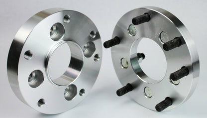 ADAPTADORES DE 4 RUEDAS 4X4.25 A 5X4.5 | UTILICE RUEDAS DE 5 LUG EN UN COCHE DE 4 LUG | 2" PULGADAS DE GROSOR | 12x1.5