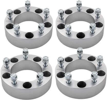 4 Wheel Spacers Adapters | 2 Inch 5X5.5 | Ford F-150 Bronco | Dodge Ram 1500 Usa