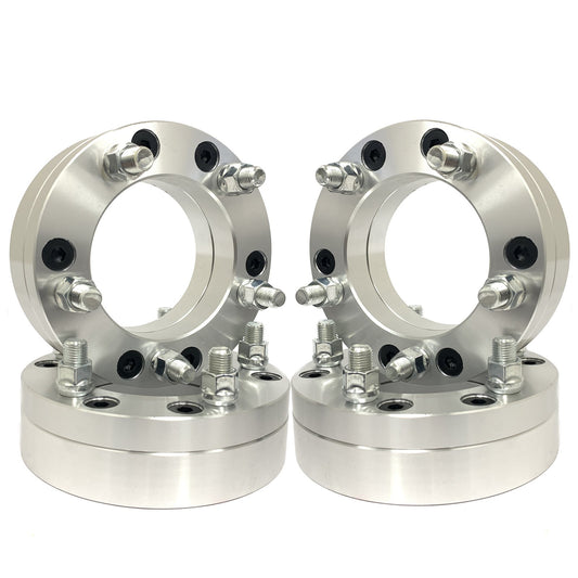 6x5.5 to 5x4.75 Wheel Adapters Also known as 6x139.7 to 5x120.6 Conversion Kit 6 lug to 5 lug Wheel Spacers 14x1.5 Studs Use 5 Lug Rims on 6 Lug Truck
