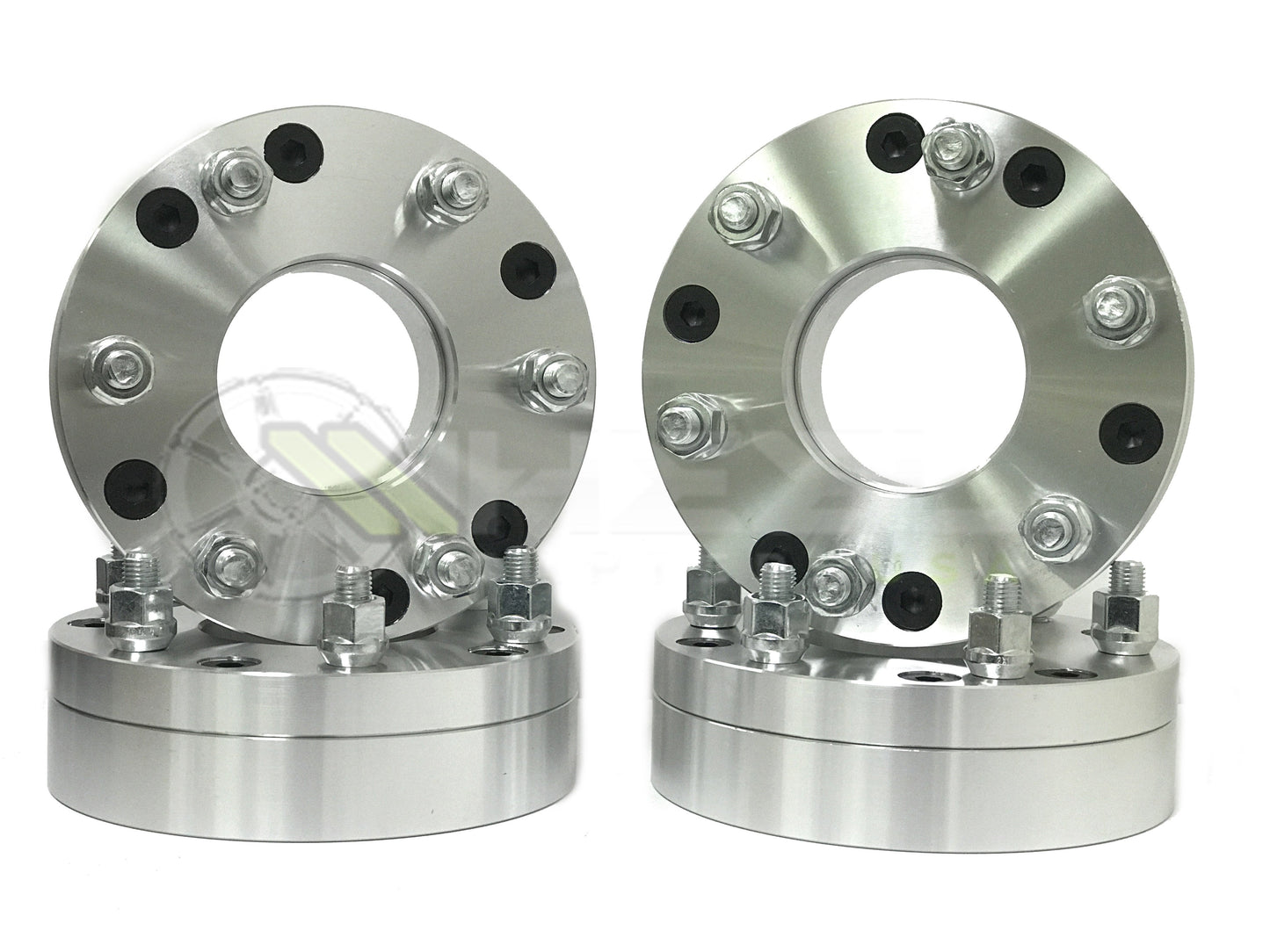 4 WHEEL ADAPTERS 5x135 TO 6x135 | USE 6 LUG WHEELS ON 5 LUG CAR | 2" INCH THICK | 14x2