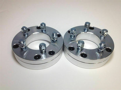 2 WHEEL ADAPTERS 4X100 TO 5X4.5 | USE 5 LUG WHEELS ON 4 LUG CAR | 2" INCH 50mm | 12x1.5