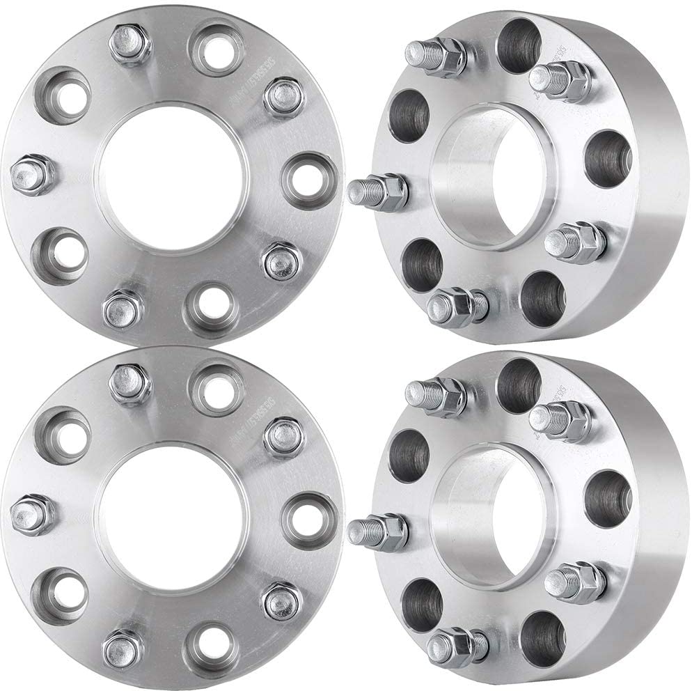 (4) 5x150 Hubcentric Wheel Spacers | 14x1.5 Studs For Sequoia Tundra TRD SR5 Trucks