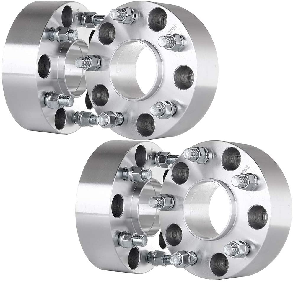 (4) 5x150 Hubcentric Wheel Spacers | 14x1.5 Studs For Sequoia Tundra TRD SR5 Trucks