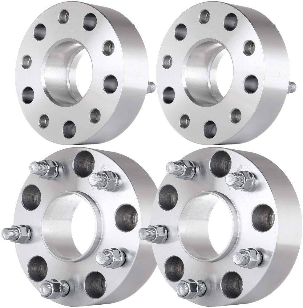 (4) 5x150 Hubcentric Wheel Spacers | 14x1.5 Studs For Sequoia Tundra TRD SR5 Trucks