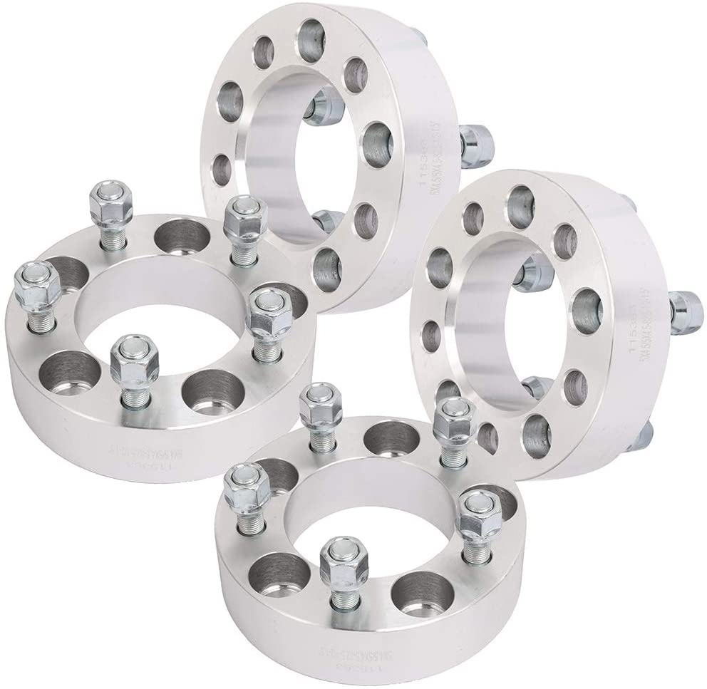4PCS 5x150 To 5x150 1.5" Wheel Spacers With 14x1.5 Studs For Toyota Tundra Land Cruiser Lexus – Scitoo