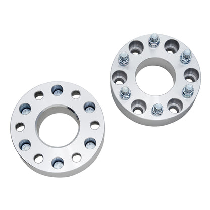 2 Wheel Spacers 6X5 also known as (6x127) Chevy Envoy, Trailblazer, SSR 1.25 Inch 32mm