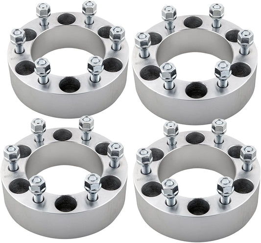 2 Wheel Spacers 6X4.5 To 6 X 4.5 | 1.5" Inch (38Mm) | 6X114.3 To 6 X 114.3 1/2x20