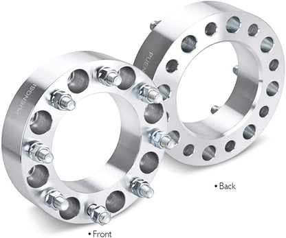 4 Wheel Adapters 8X170 TO 8X200 Ford Super Duty to F-350 Dually Wheel Spacers 2 Inch 8 Lug | 14X1.5 | 125mm Center Bore!